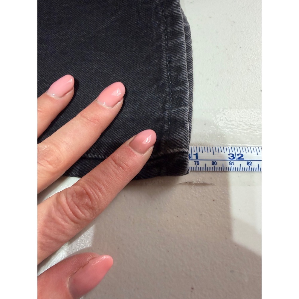 NWT Levi's '94 Baggy Jeans Women 22W Black Mid Rise Straight Leg 90s Grunge Plus - Picture 11 of 11